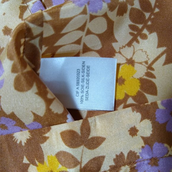 Cote Femme | Silk Sleeveless Blouse | Size 12 🦋 - Picture 3 of 7